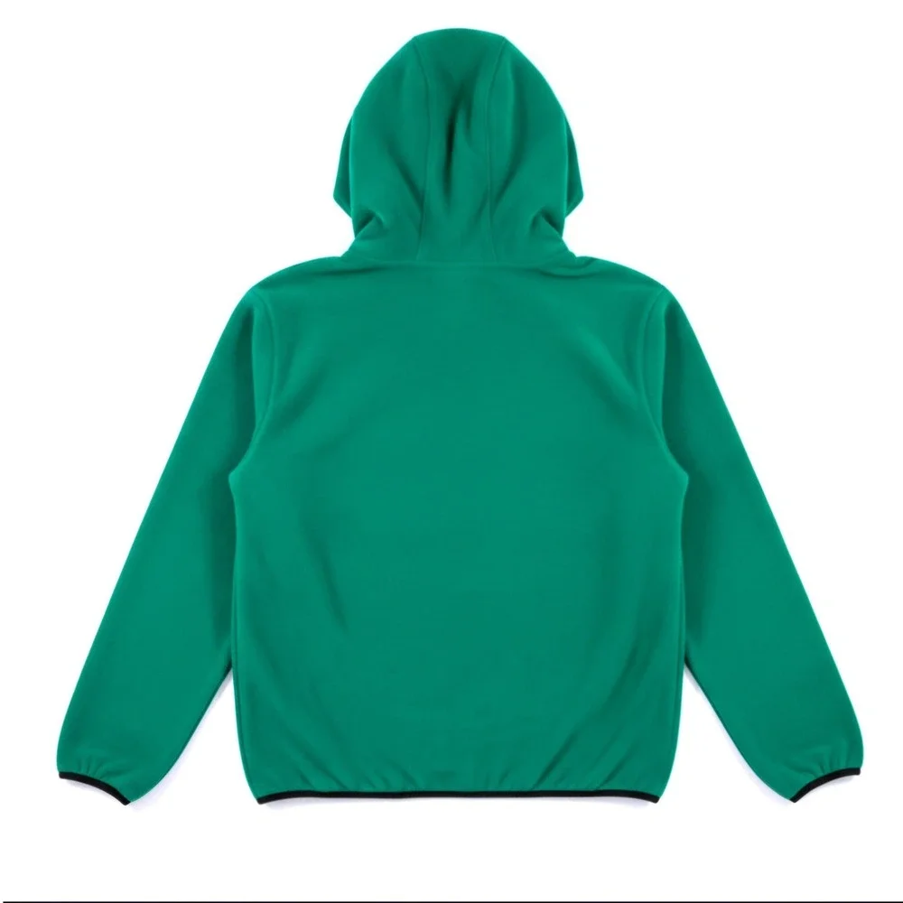 Aero NYC Fleece Box Logo Pullover Hoodie Drawstring Men's Size‎ Large - Picture 6 of 7